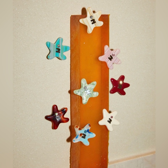 Tagi Star Shape Green Single Piece Hairclip - Picture 4 of 5